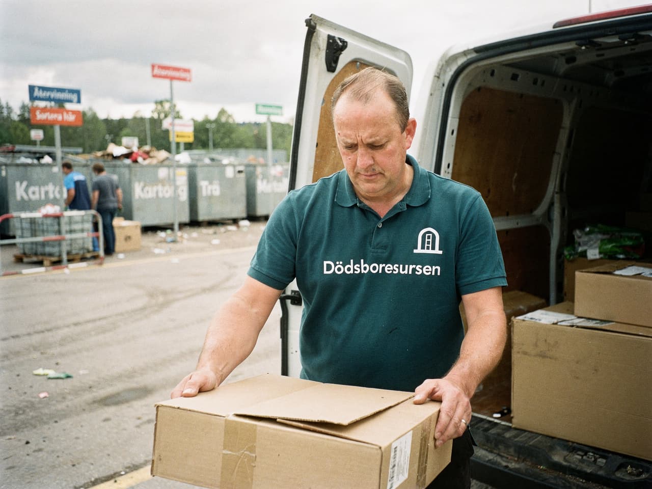 Sortering och återvinning vid bortforsling av dödsbo i Stenungsund
