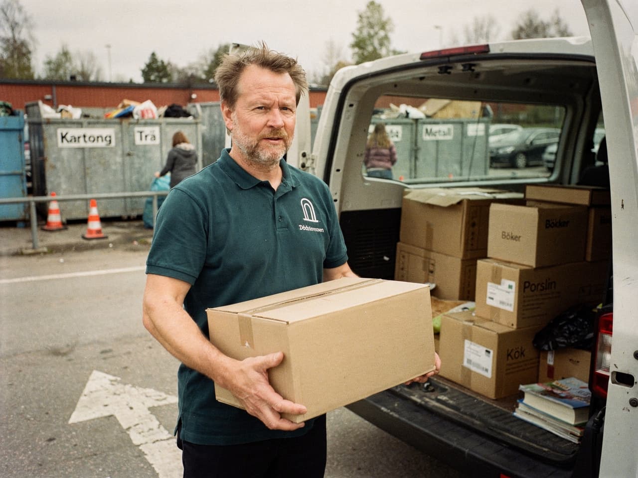Sortering och återvinning vid bortforsling av dödsbo i Enköping