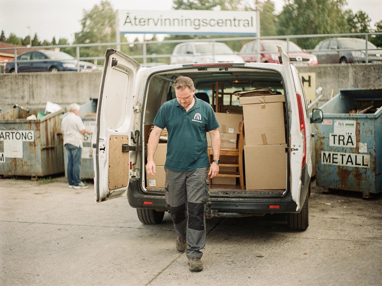 Sortering och återvinning vid bortforsling av dödsbo i Höganäs